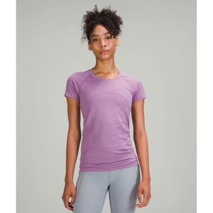 Lululemon Lavender Swiftly Short Sleeve Top Size 4